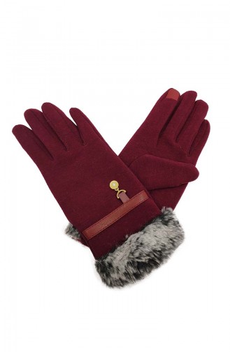 Gants Pour Femme S11-01 Bordeaux 11-01