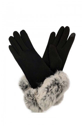 Womens Gloves S12-01 Black 12-01