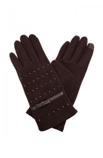 Womens Gloves S14-02 Brown 14-02