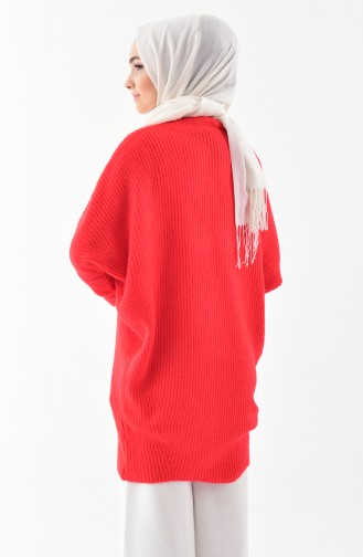 Knitwear Bat Sleeve Sweater 3201-10 Coral 3201-10