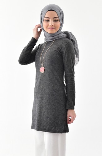 Necklaced Winter Tunic 2126-02 Smoked coloured 2126-02