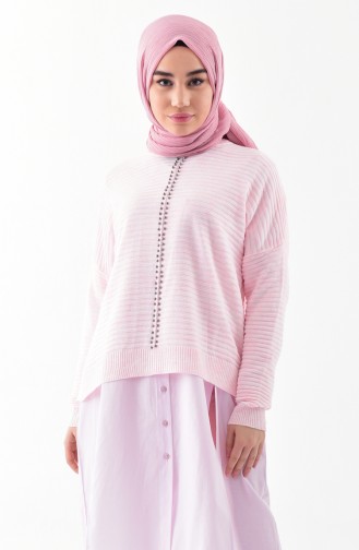 Knitwear Pearl Sweater 10030-03 Pink 10030-03