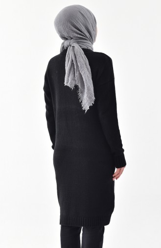Tunique Tricot 8088-03 Noir 8088-03