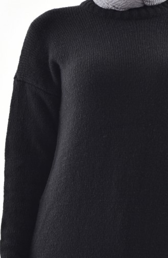Tunique Tricot 8088-03 Noir 8088-03