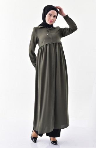 Khaki Abaya 5920-01