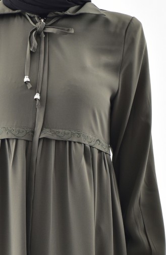 Khaki Abaya 5920-01