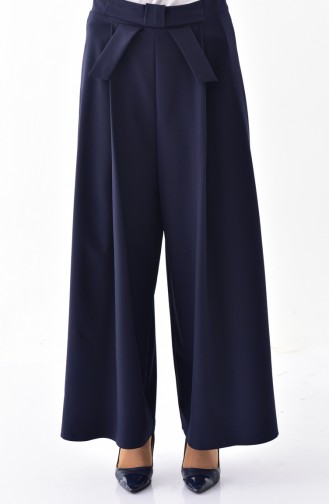 BURUN  Pants Skirt 0156-02 Navy Blue 0156-02