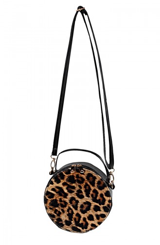 Sac Pour Femme 1012-05 Noir Leopard 1012-05
