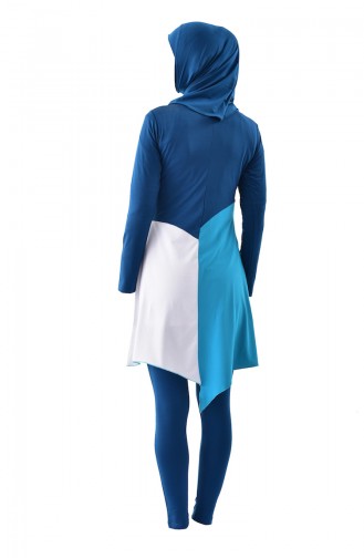 ملابس السباحة أزرق زيتي 305-02