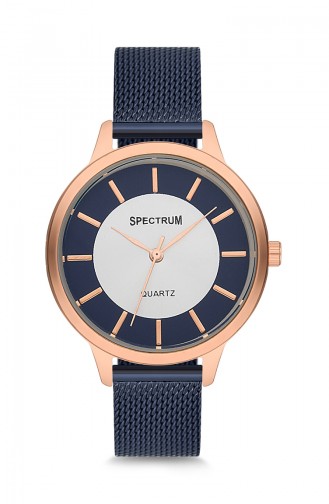 Spectrum Montre Pour Femme WSP330103 Bleu Marine 330103