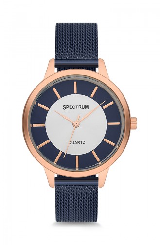 Spectrum Montre Pour Femme WSP330103 Bleu Marine 330103