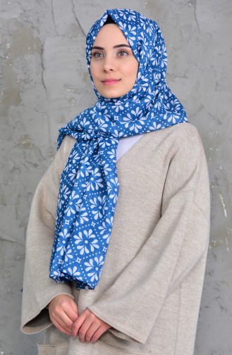 Patterned Cotton Shawl 901420-10 Open Oil 901420-10