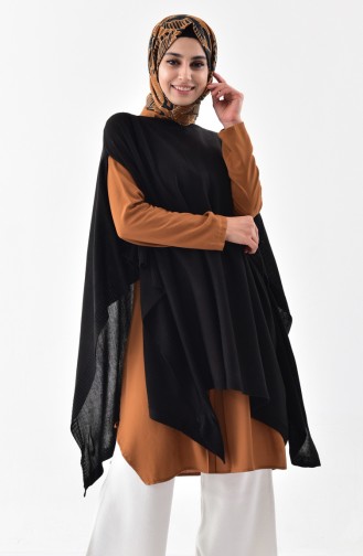 Poncho Tricot 2002-03 Noir 2002-03