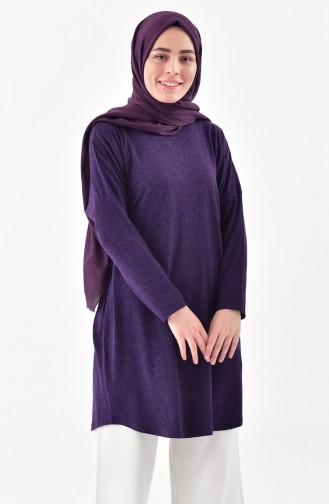 CAVANE Bat Sleeve Tunic 7404-01 Purple 7404-01