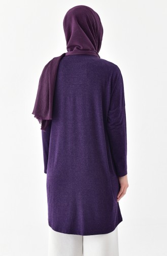 CAVANE Bat Sleeve Tunic 7404-01 Purple 7404-01