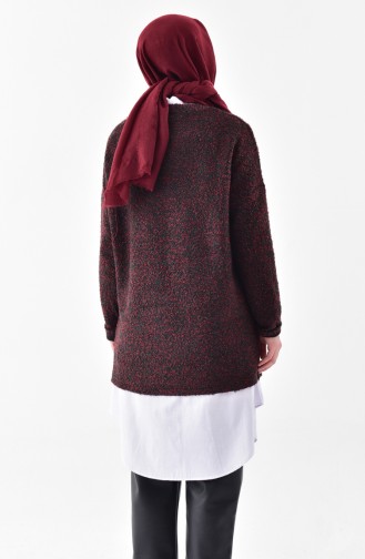 Triko Buklet Kazak 5008-02 Mürdüm 5008-02