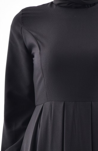 Robe Plissée 81646-01 Noir 81646-01