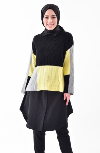 Knitwear Sweater 10008-03 Black 10008-03