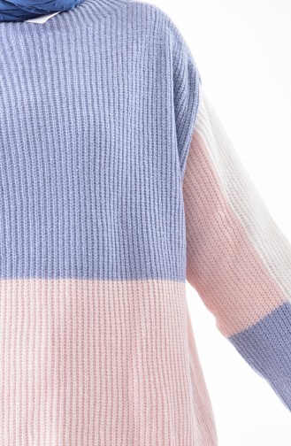 Knitwear Sweater 10008-06 Blue 10008-06