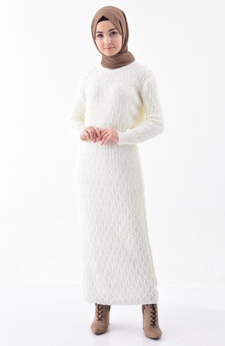 Knitwear Pearly Dress 7705-11 Light Beige 7705-11
