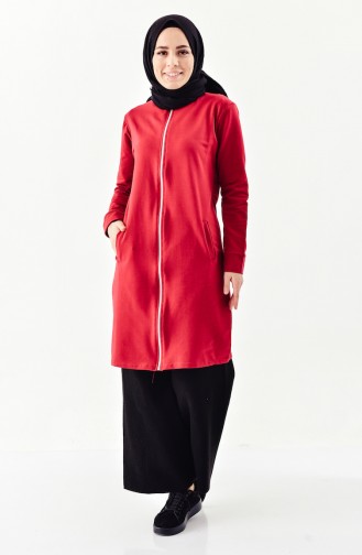 Zippered Sport Cape 18080-19 Claret Red 18080-19