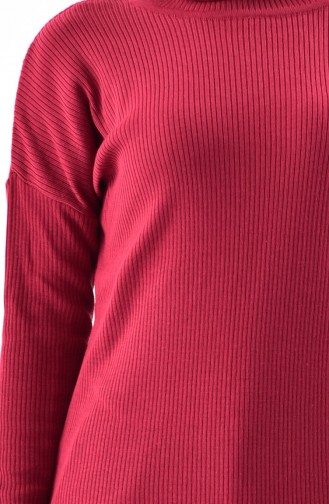 Claret Red Knitwear 3616-04