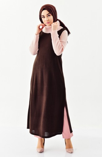 Triko Jile 3067-01 Kahverengi