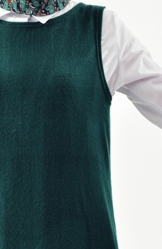 Knitwear Gilet 3067-03 Emerald Green 3067-03