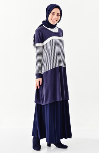 Navy Blue Tricot 3907-07