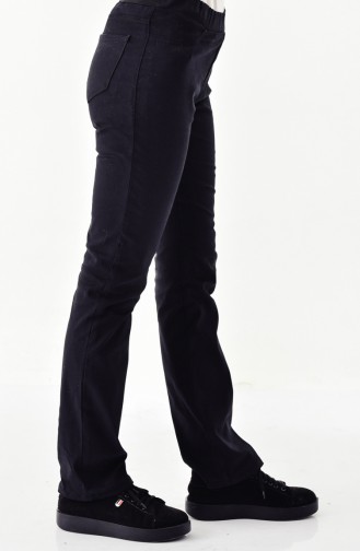 Minahill Elastic Waist Trouser 8301-01 Black 8301-01