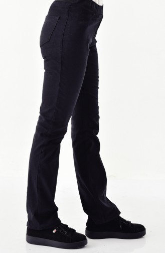 Pantalon Taille élastique 8301-01 Noir 8301-01