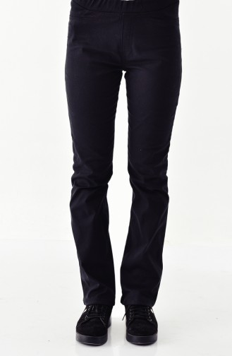 Pantalon Taille élastique 8301-01 Noir 8301-01