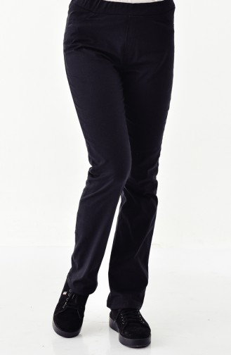 Pantalon Taille élastique 8301-01 Noir 8301-01