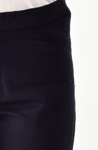 Pantalon Taille élastique 8301-01 Noir 8301-01