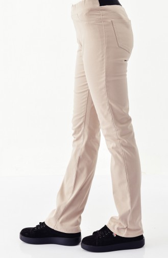 Minahill Elastic Waist Trouser 8301-05 Stone 8301-05