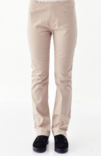 Minahill Elastic Waist Trouser 8301-05 Stone 8301-05