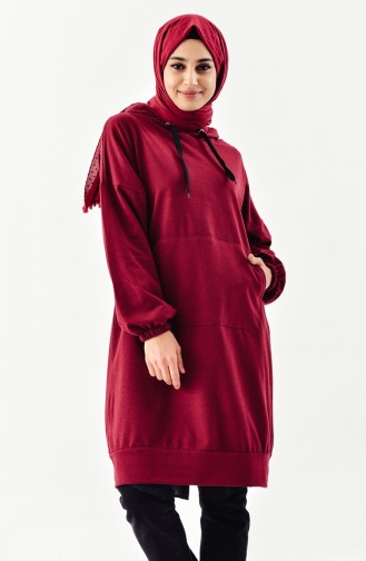 Pocket Sports Tunic 9051-12 Claret Red 9051-12
