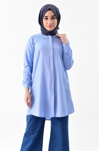 Tunique Chemise 0694-14 Bleu Bébé 0694-14