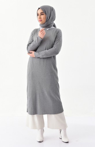 Knitwear Long Tunic 3616-13 Gray 3616-15