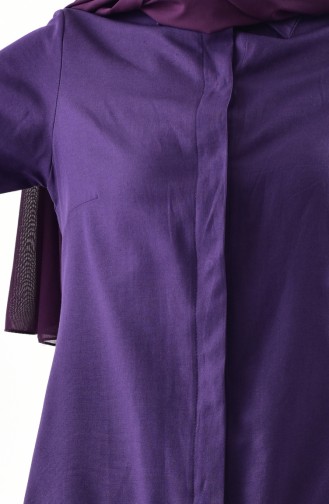 Purple Overhemdblouse 0694-10