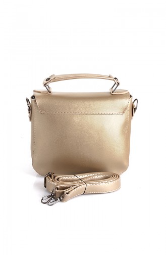حقيبة كتف للنساء بتصميم مميز Bs10517Al لون ذهبي 10517AL