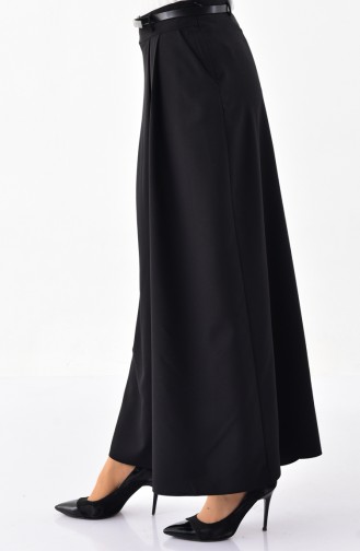 BURUN  Belted Trousers Skirt 31248-01 Black 31248-01