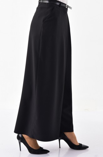 BURUN  Belted Trousers Skirt 31248-01 Black 31248-01