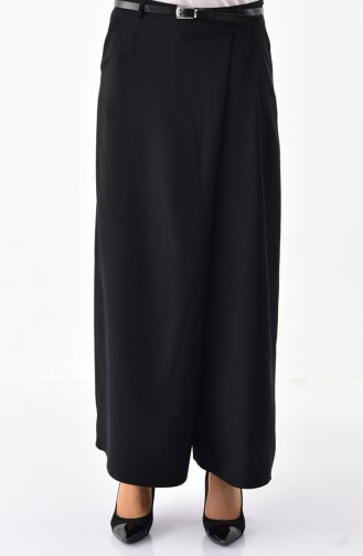 BURUN  Belted Trousers Skirt 31248-01 Black 31248-01