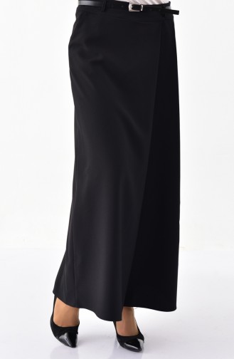 BURUN  Belted Trousers Skirt 31248-01 Black 31248-01