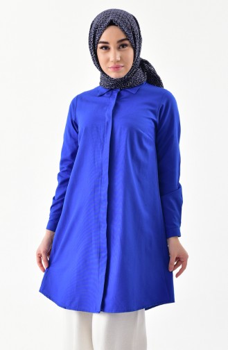 Tunique Chemise 0694-08 Bleu Roi 0694-08