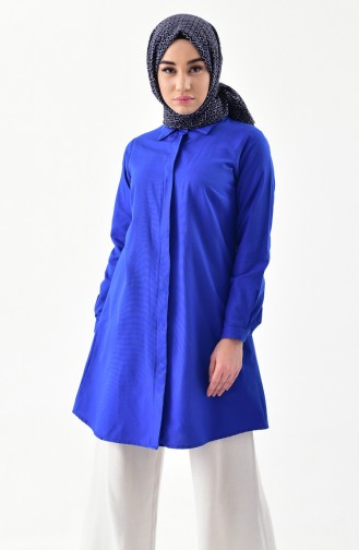 Tunique Chemise 0694-08 Bleu Roi 0694-08