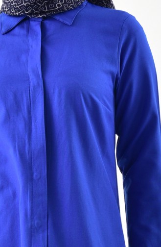 Tunique Chemise 0694-08 Bleu Roi 0694-08