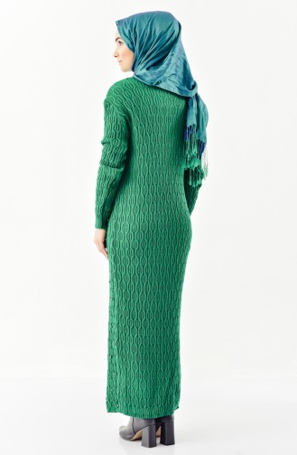 Knitwear Pearly Dress 7705-05 Emerald Green 7705-05