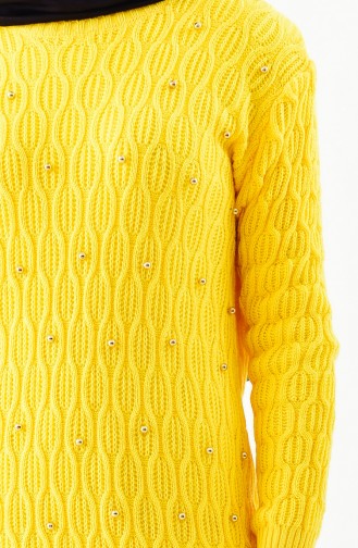 Knitwear Pearly Dress 7705-12 Yellow 7705-12